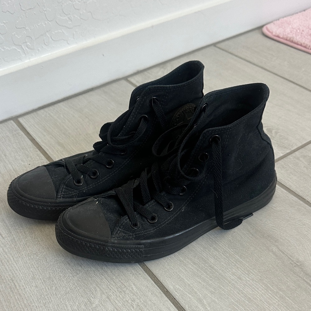 Converse All Star Black Canvas High-Tops